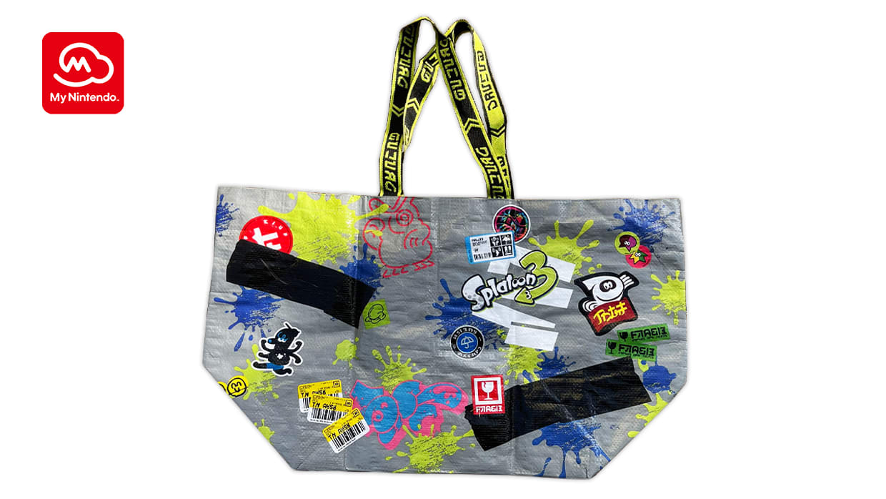Splatoon 3 Splatsville Shopping Bag Nintendo Official Site